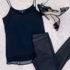 Black Dressy Blouse Tank